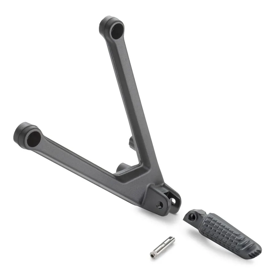 Passenger footpeg carrier left