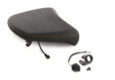 pillion ergo seat heated
