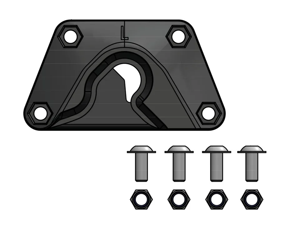 Bag bracket left