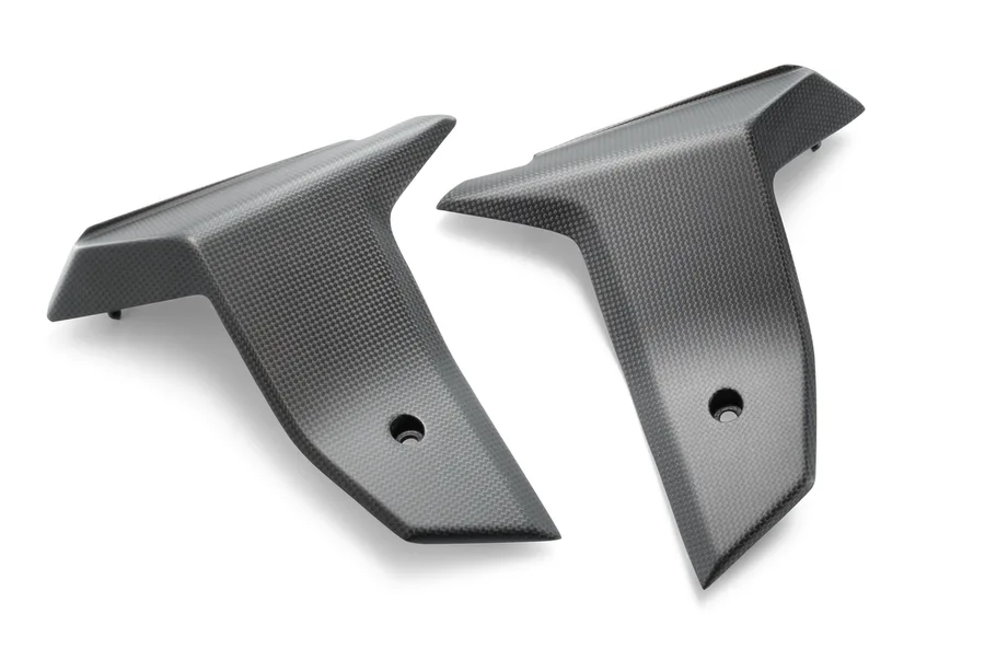 Radiator spoiler set