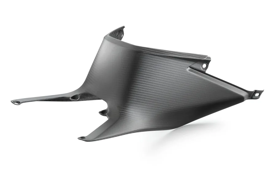 Fuel tank fairing, rear, carbon