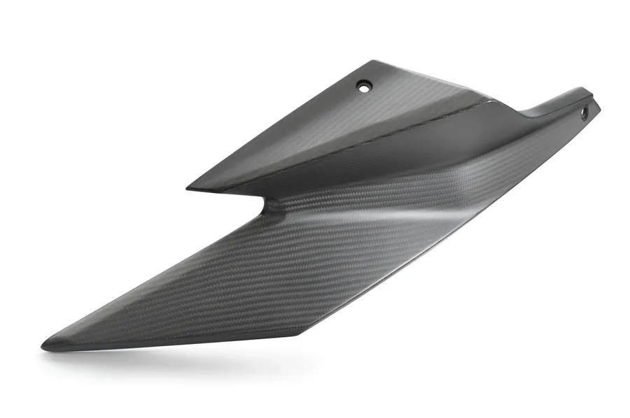 Fuel tank spoiler left carbon
