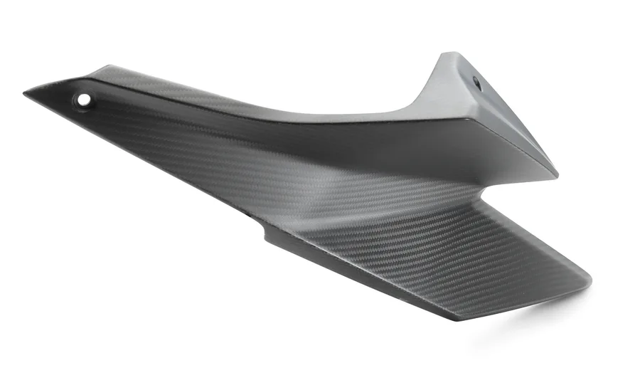 Fuel tank spoiler, right, carbon
