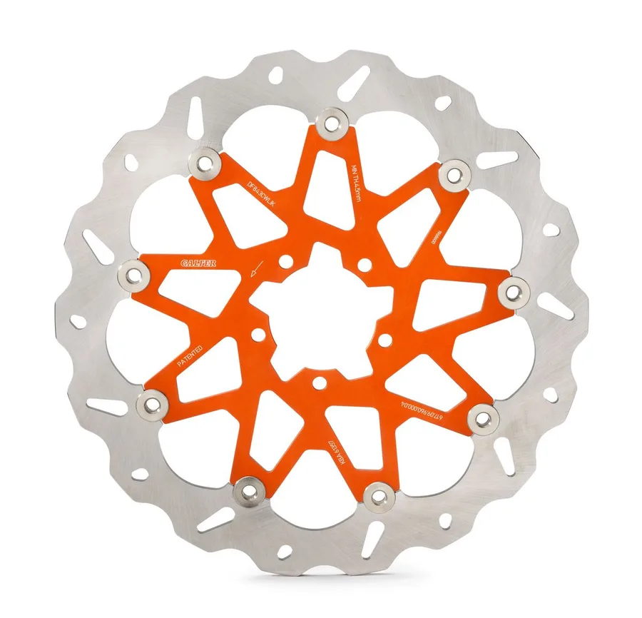 Wave brake disc