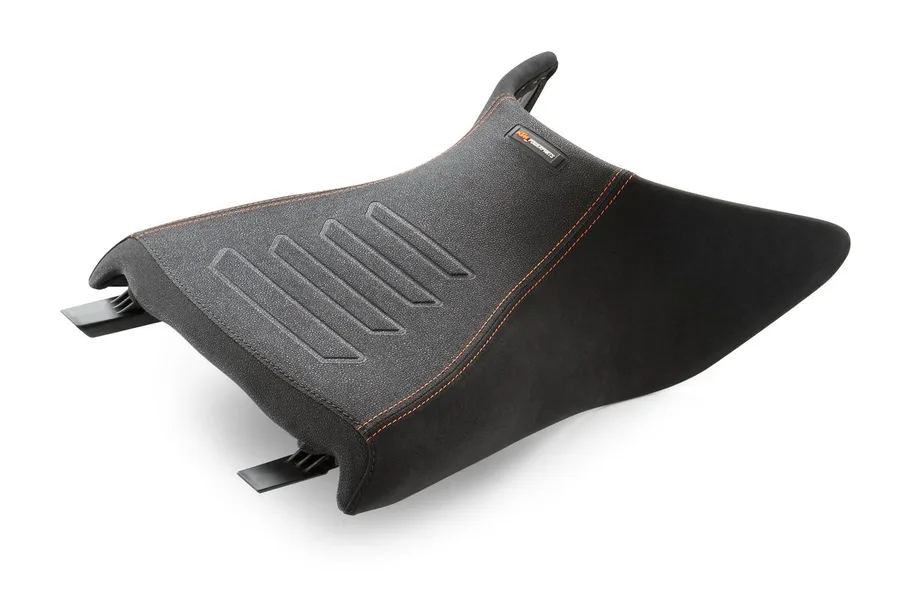 Ergo rider's seat low
