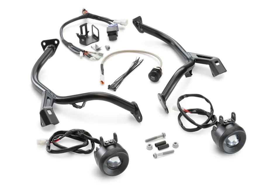 Mounting kit, supplementary headlight