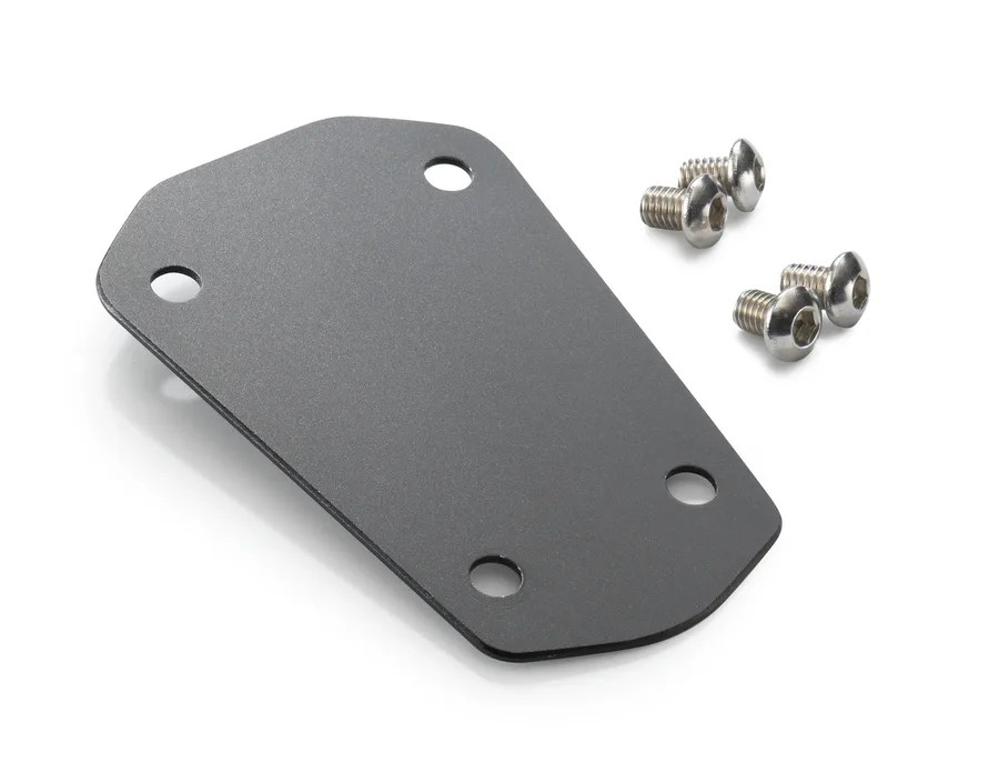Cover, license plate holder supp., cmpl.