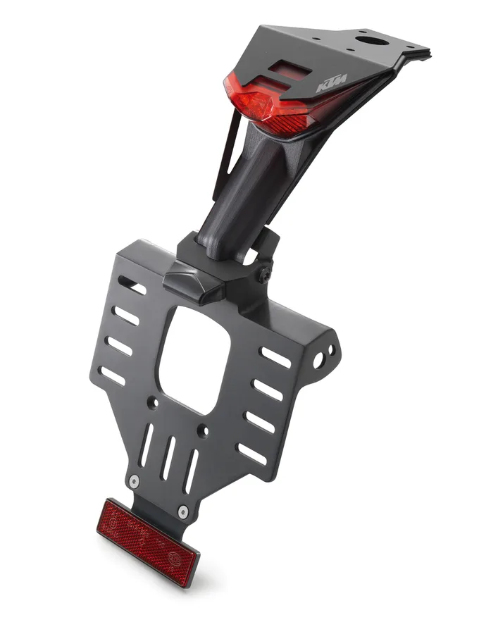 license plate holder support