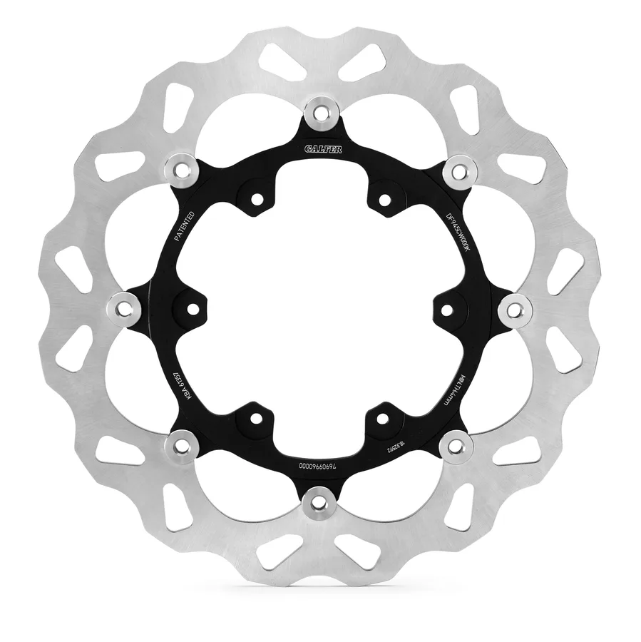 Wave brake disc
