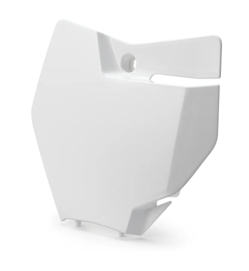 Start Number Plate White 2016