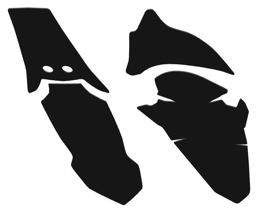 Mud protection sticker