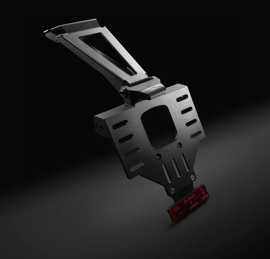 Licence plate holder support