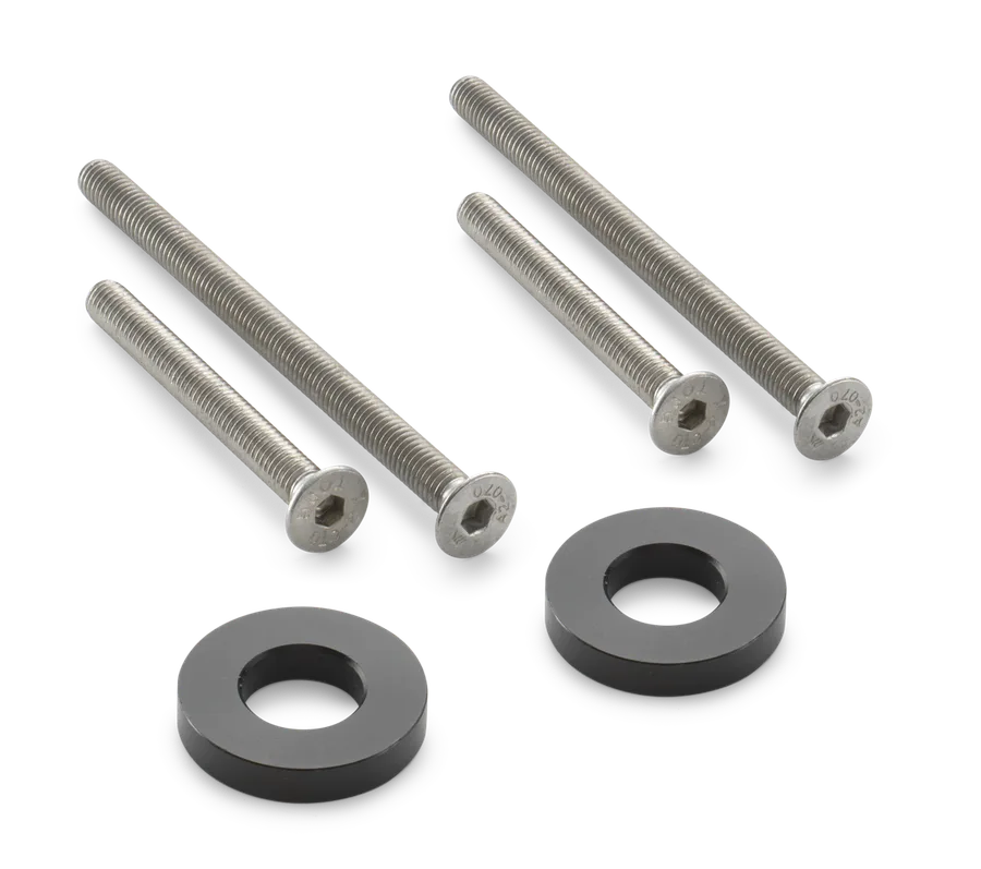Handlebar end mirror adapter kit