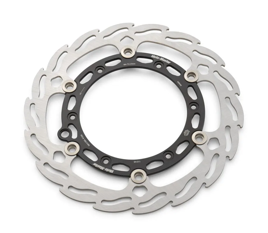 Flame brake disc front
