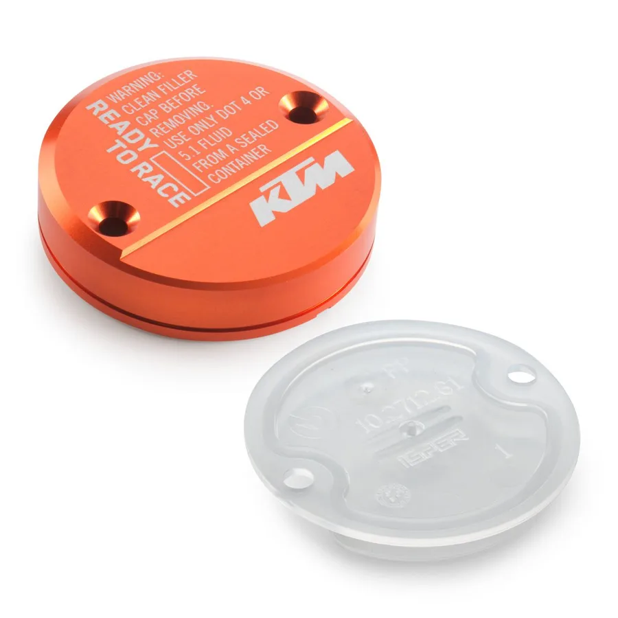 Brake fluid reservoir cover