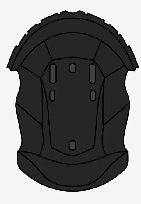 Kids Wraaap Helmet Crown Padding