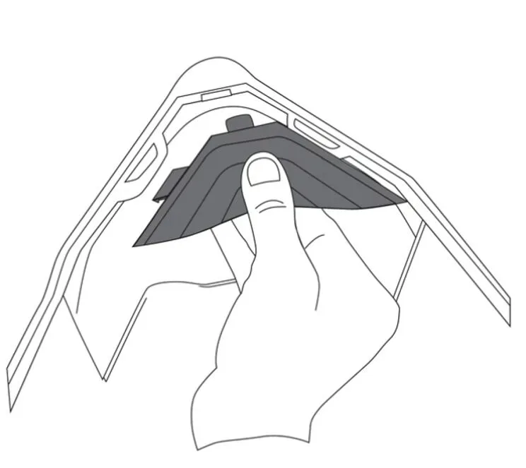 AX9 Helmet Wind Protector
