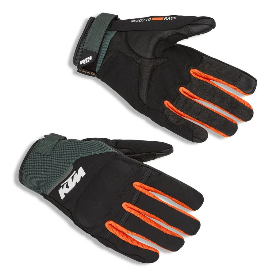 Two 4 Ride V3 Gloves - Black/Green