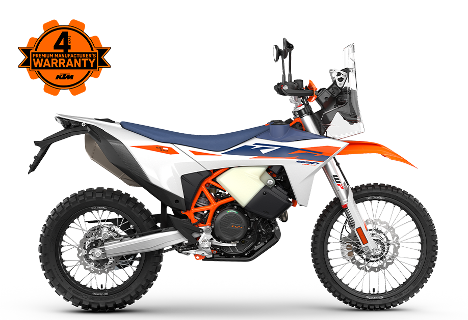 KTM 690 Rally 2027, zijaanzicht